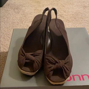 Brown espadrilles